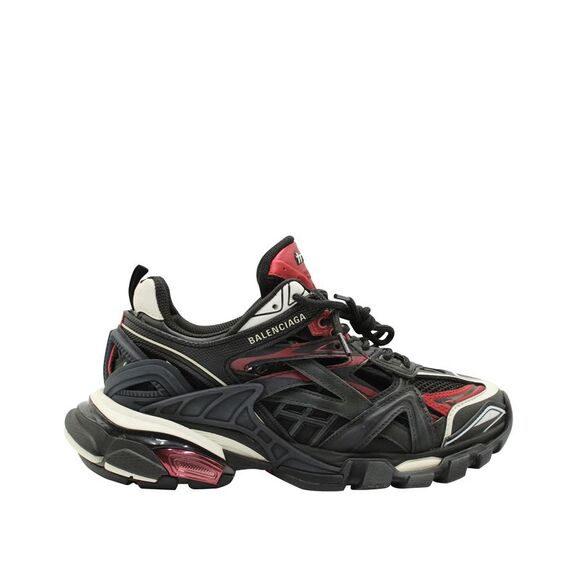 Balenciaga Track 2. Sneakers in Black/Red Nylon - Picture 1 of 8